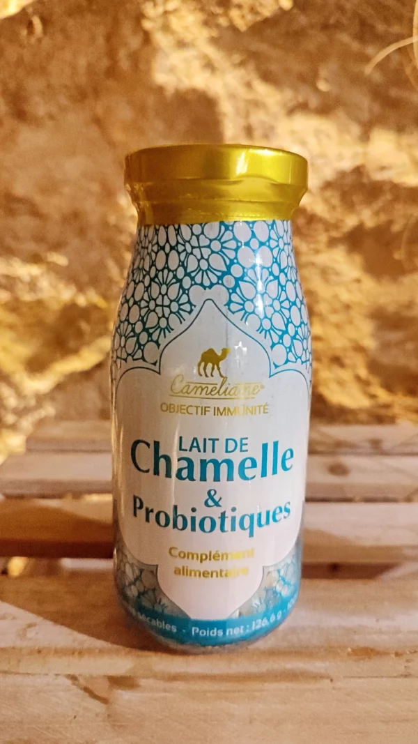 LAIT DE CHAMELLE et PROBIOTIQUE