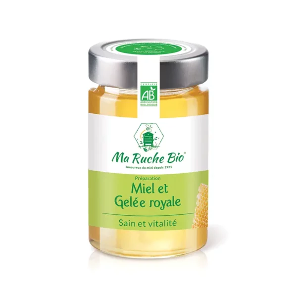 MIEL ET GELEE ROYALE BIO 250GR