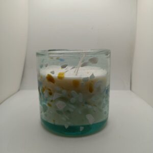 BOUGIE BOIS DE OUD VERRE SOUFFLE PIECE UNIQUE