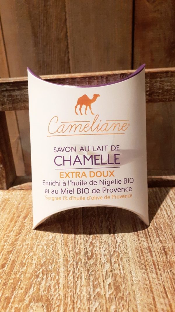 SAVON LAIT DE CHAMELLE BIO EXTRA DOUX 100GR