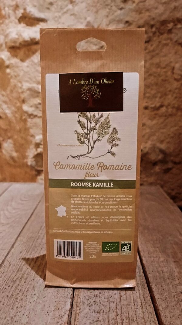 CAMOMILLE ROMAINE FLEUR BIO
