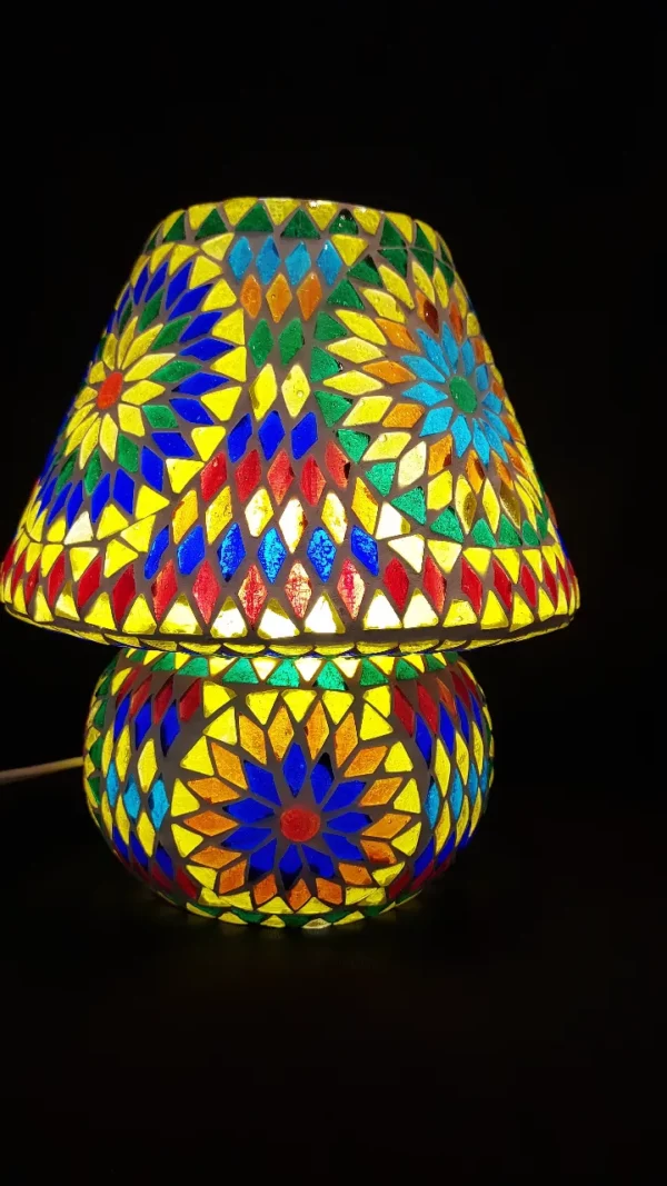LAMPE MOSAÏQUE 25CM