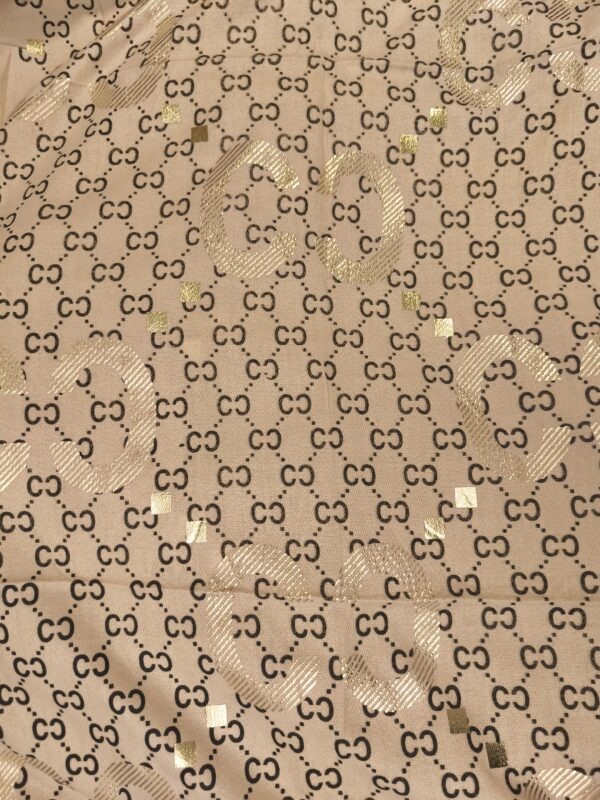 CHALE INSPI GUCCI BEIGE – Image 2