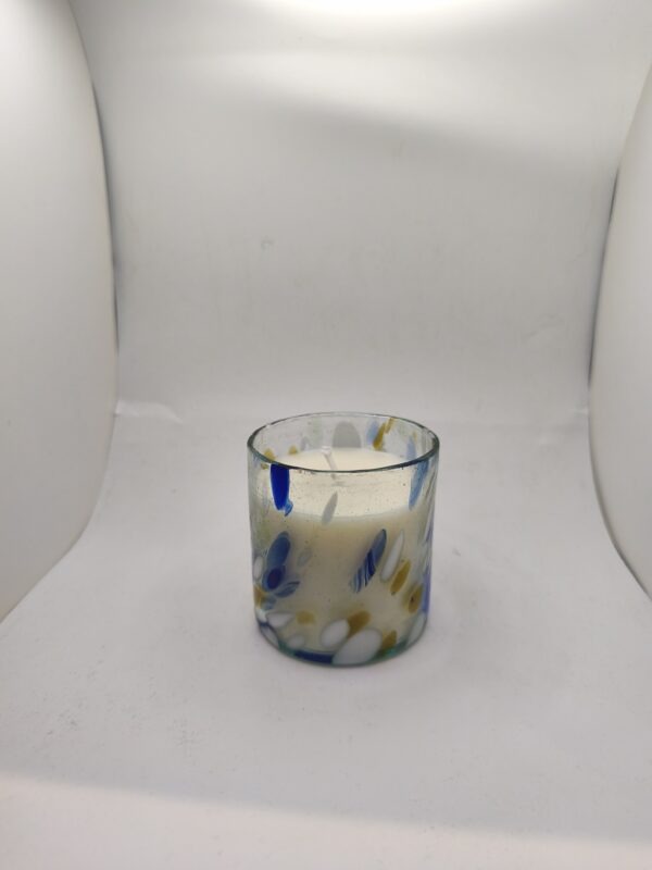 BOUGIE VERRE SOUFFLÉ 1 MECHE