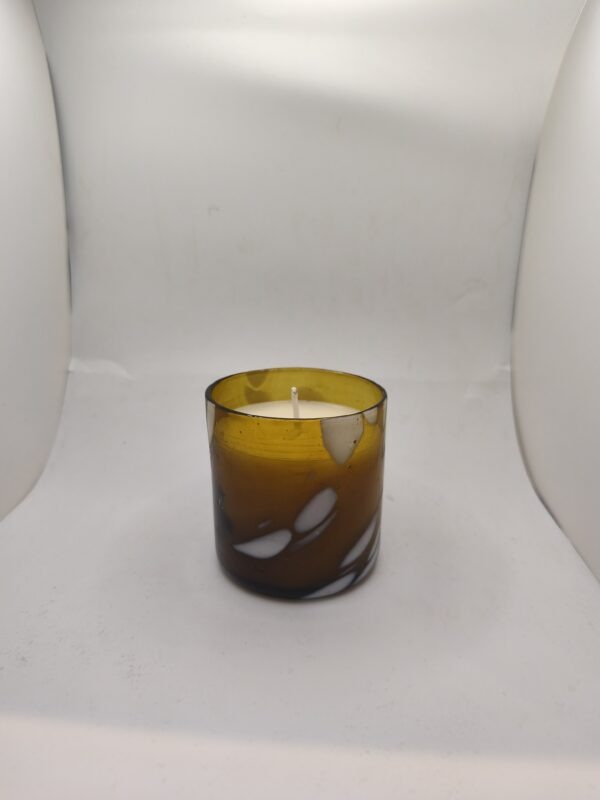 BOUGIE VERRE SOUFFLÉ 1 MECHE