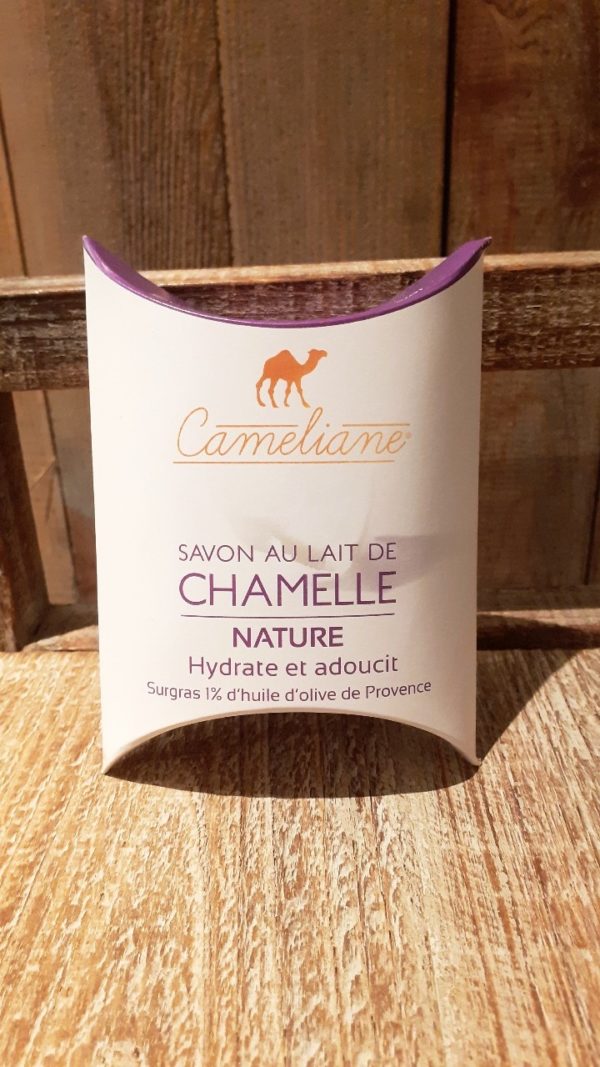 SAVON AU LAIT DE CHAMELLE BIO NATURE 100GR
