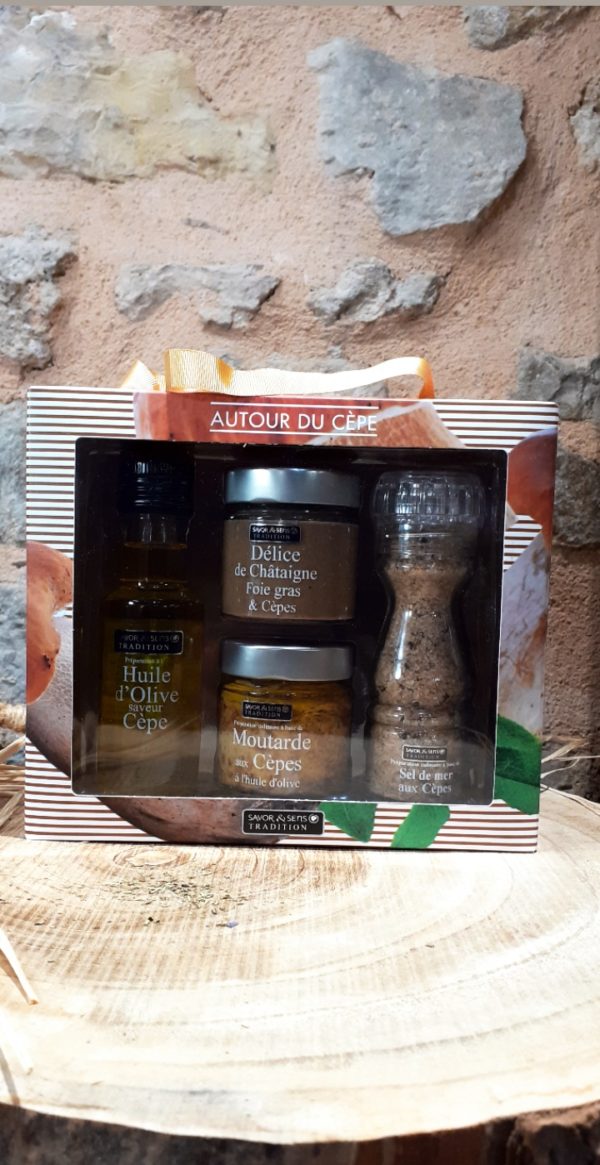 Coffret salé Autour du Cèpe