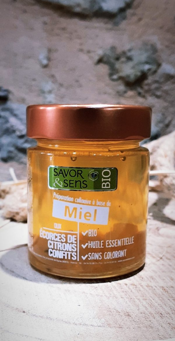 Miel Ecorce Citrons Confits