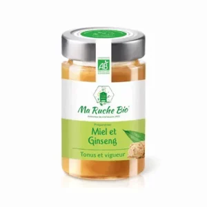 MIEL ET GINSENG BIO 250GR