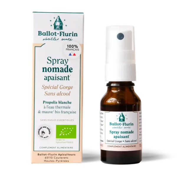 SPRAY NOMADE APAISANT  GORGE SANS ALCOOL