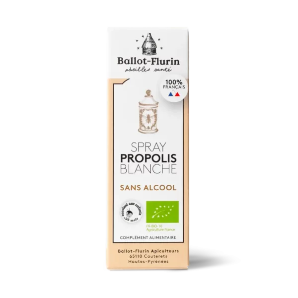 SPRAY PROPOLIS BLANCHE SANS ALCOOL 15ML